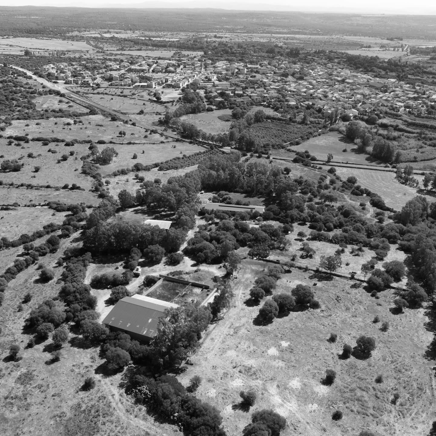 Margine urbano-rurale · vista aerea