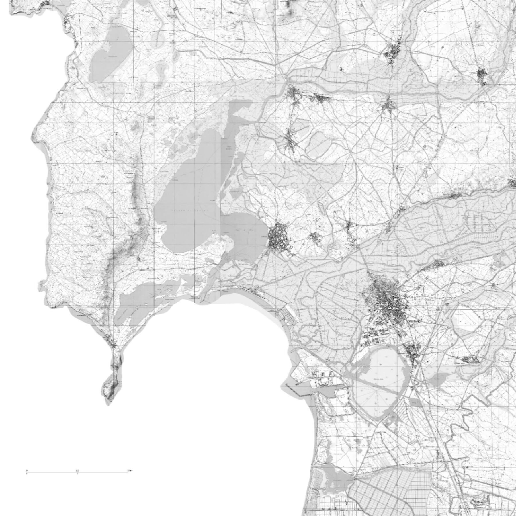 Costa e laguna · base topografica storica